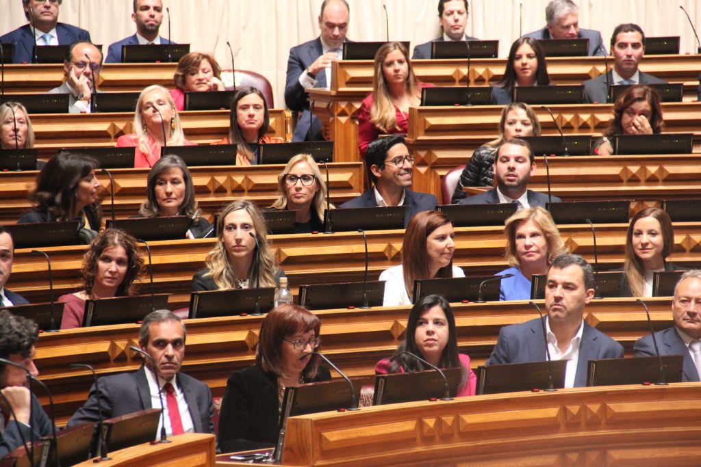 Imagem do Grupo Parlamentar do PAN: André Silva, Inês Real, Bebiana Cunha, Cristina