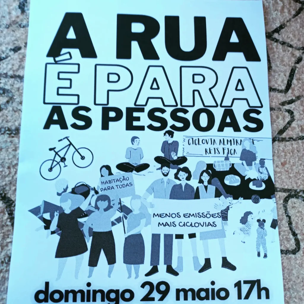 a rua é para as pessoas